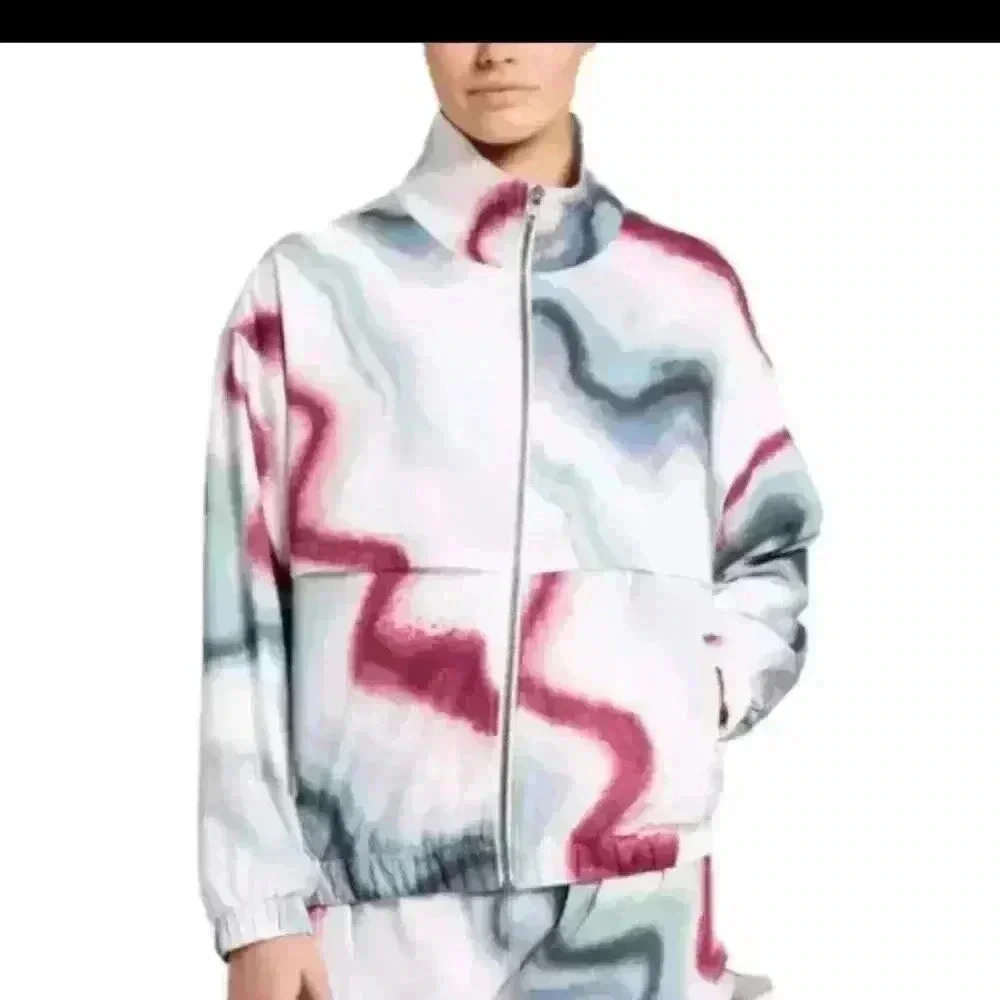 Calia Carrie Underwood Size M Jacket Women's Full Zip Airbrush Multicolor - Picture 2 of 9